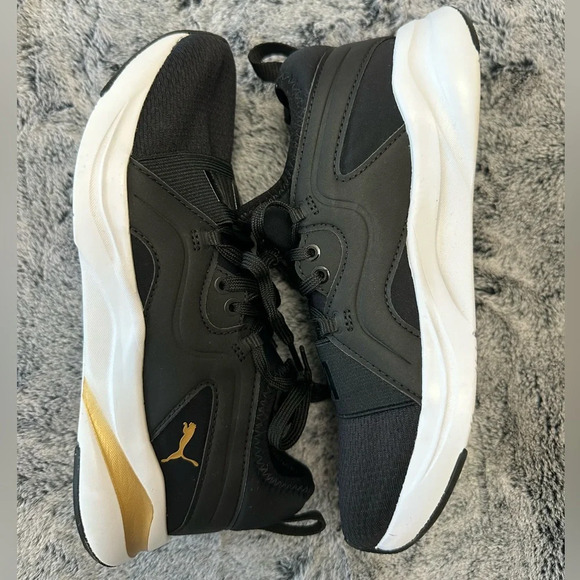 PUMA Softride Rift Breeze Running Shoe Women's Size 6.5 Black New - Picture 1 of 6